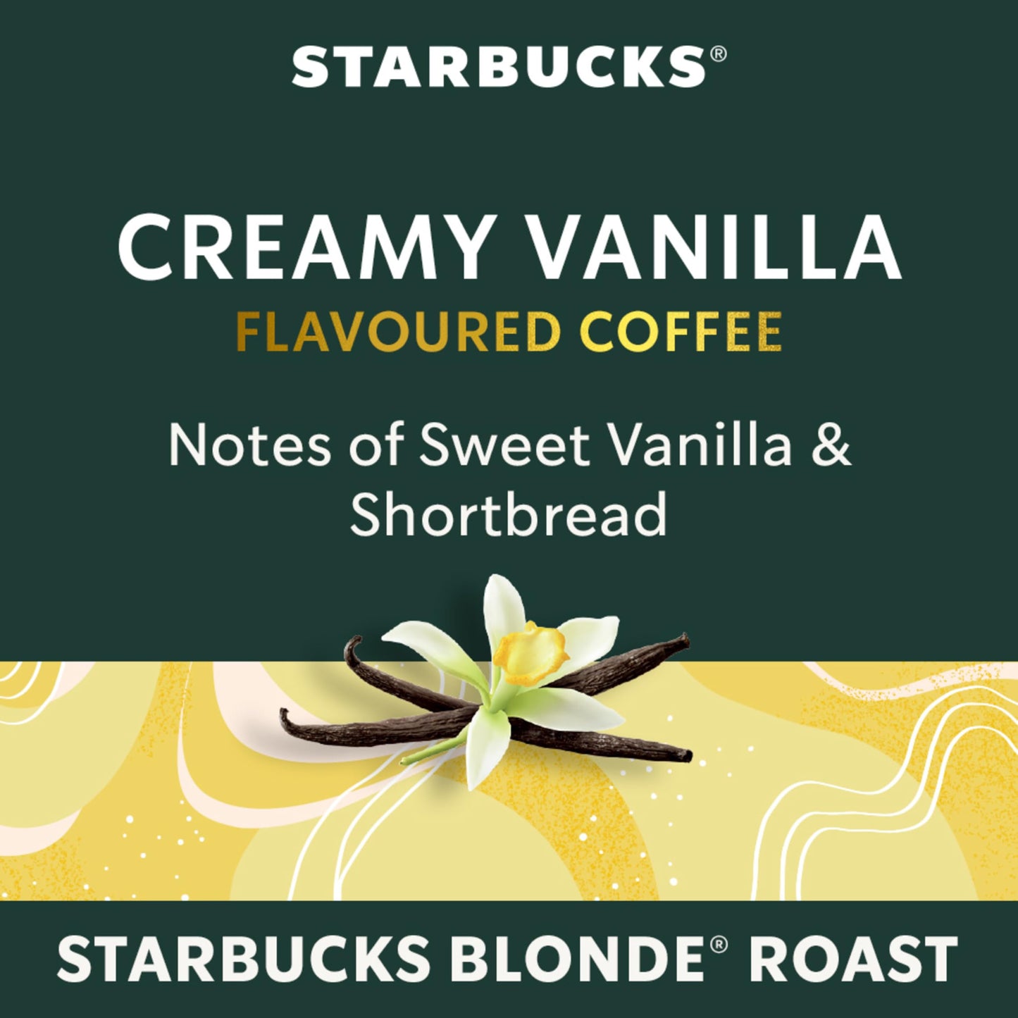 STARBUCKS Creamy Vanilla for NESPRESSO VERTUO, Coffee, 4 Boxes, 400 g Starbucks