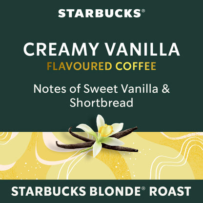 STARBUCKS Creamy Vanilla for NESPRESSO VERTUO, Coffee, 4 Boxes, 400 g Starbucks