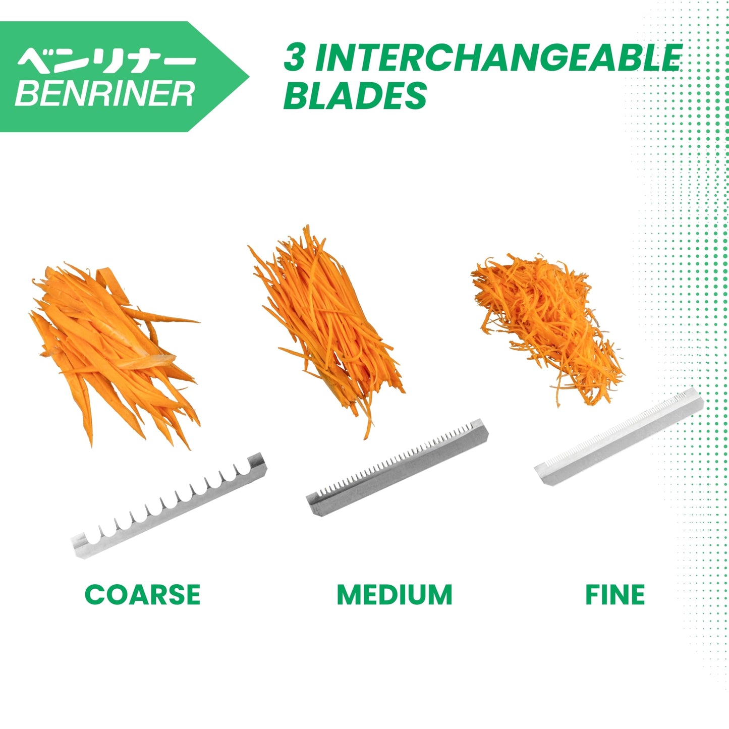 Benriner Japanese Mandolin Vegetable Cutter 3.5 Wide (7015S) - Available at All In One Marketplace Canada