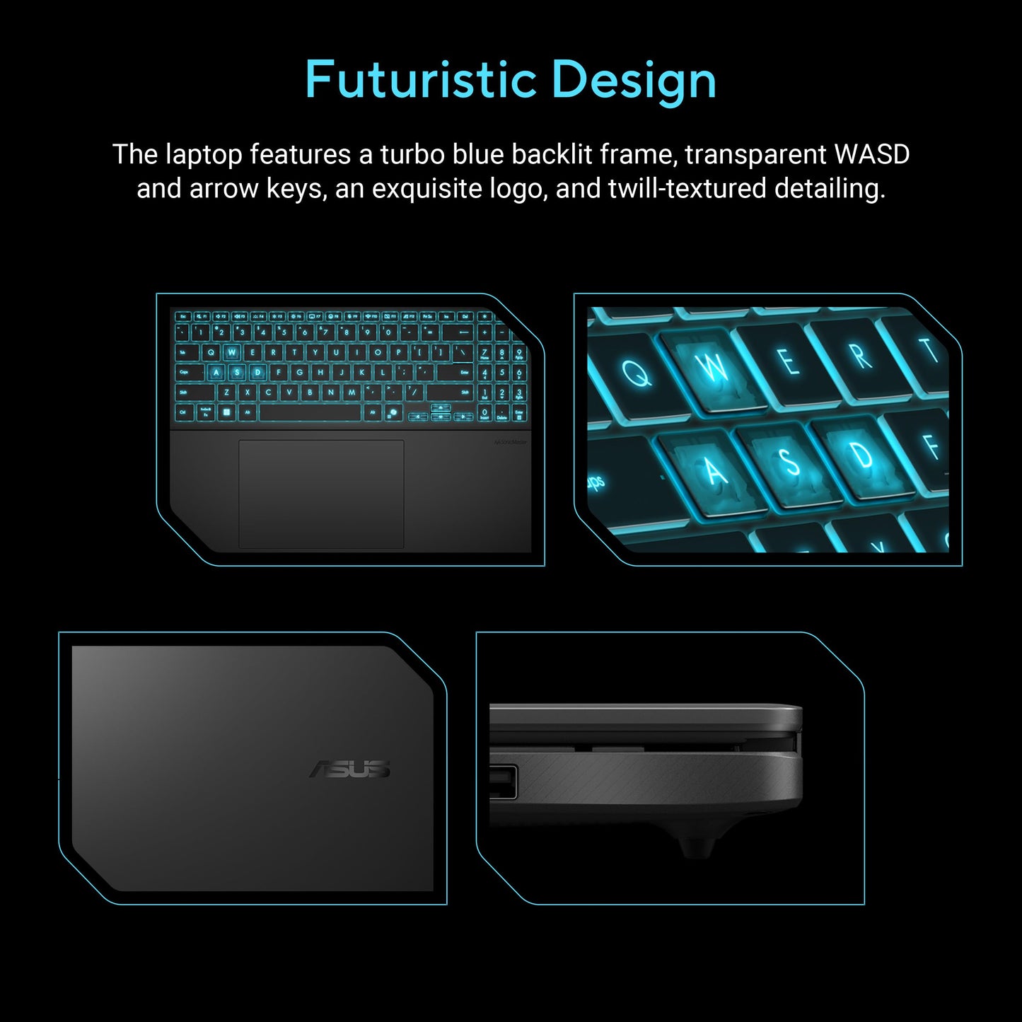 ASUS Gaming V16 Gaming Laptop, 16” 144Hz Anti-Glare Display, Intel Core 7 Processor 240H, GeForce RTX 3050, 16GB Memory, 1TB SSD, Windows 11 Home, V3607VJ-AS74-CA Asus