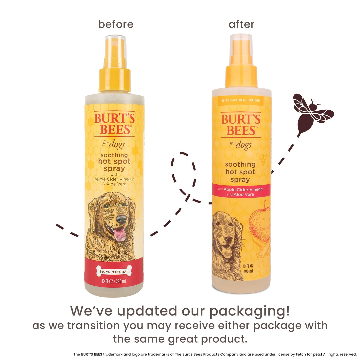 Burt's Bees Soothing Hot Spot Spray, 10-Ounce BURT'S BEES FOR PETS