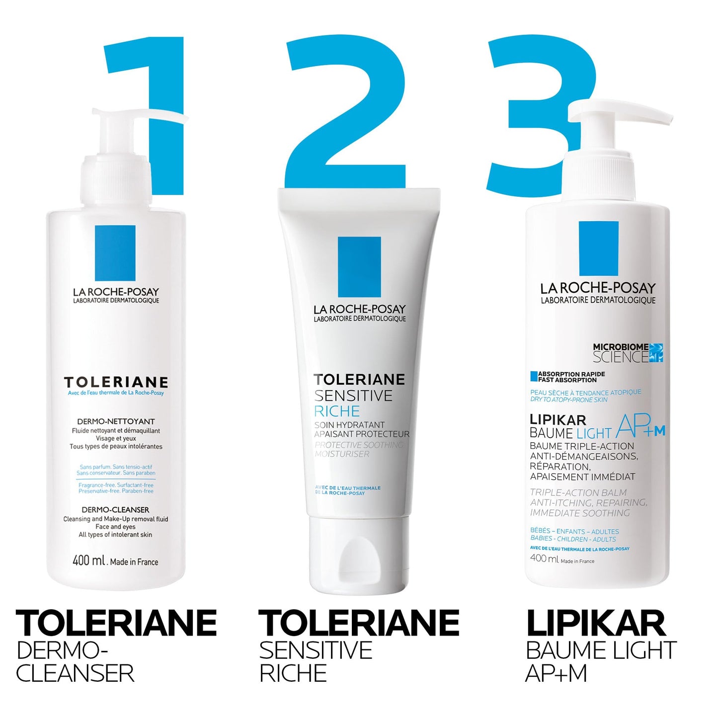 La Roche-Posay Face Moisturizer for Dry, Sensitive Skin, Toleriane Sensitive Rich Face Cream with Niacinamide & Ceramides, Alcohol Free, Fragrance Free & Recommended by Dermatologists, 40mL