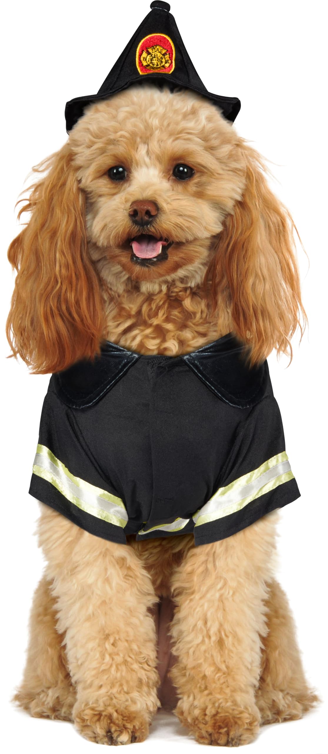 Rubies Costume Co Halloween Classics Collection Pet Costume, Large, Fire Fighter