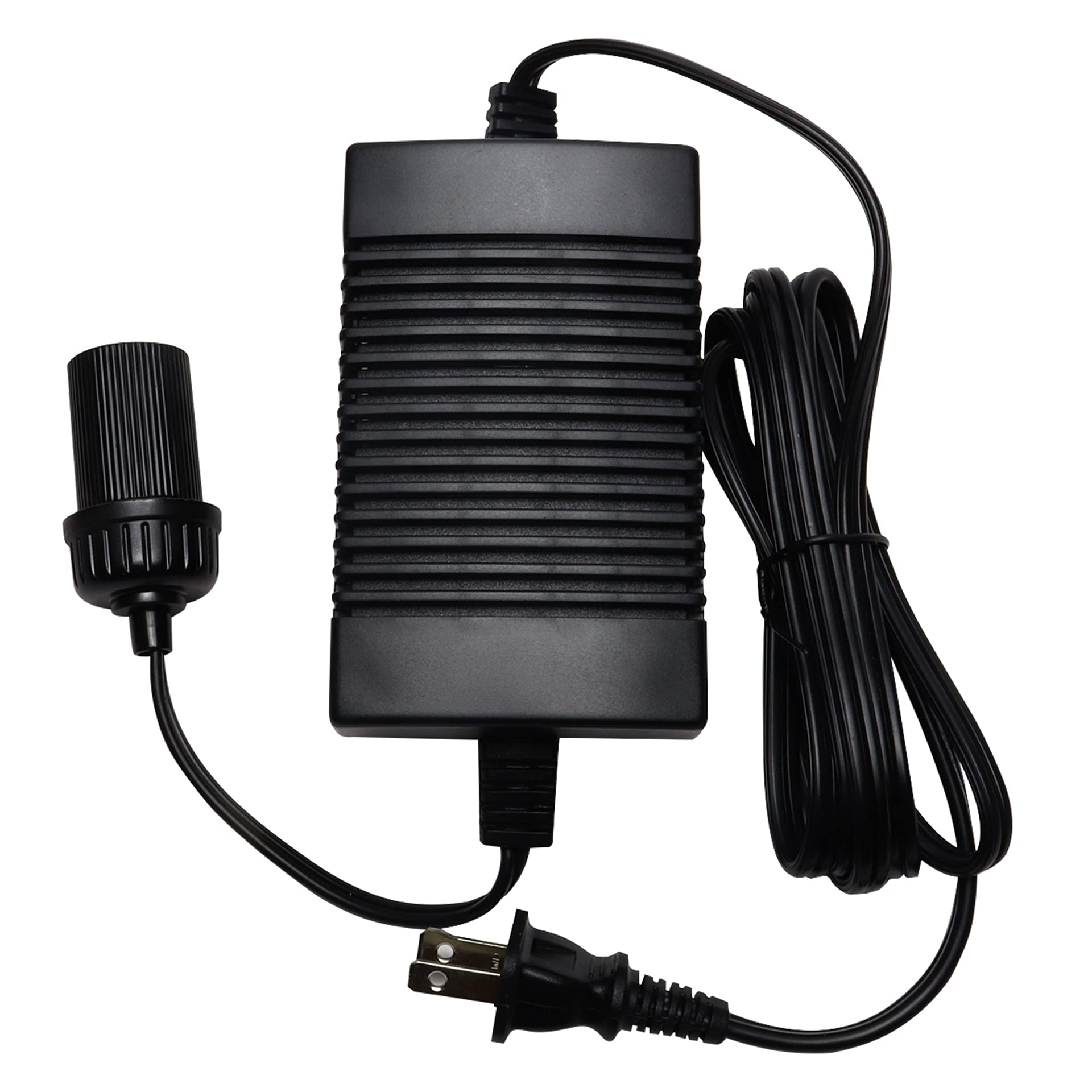 Koolatron Power Adapter - 12V 5A Converter for Car Fridge, Portable Devices, Vehicle Supplies, Replacement Cable, Extender Charger, Wall Outlet, Transformer for Cooler, 110V AC to 12V DC Koolatron