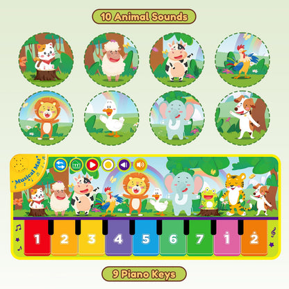 WEARXI Toddler Toys, 45 X 18inch Piano Mat for Kids, Kids Toys 🍁 All In One Marketplace Canada