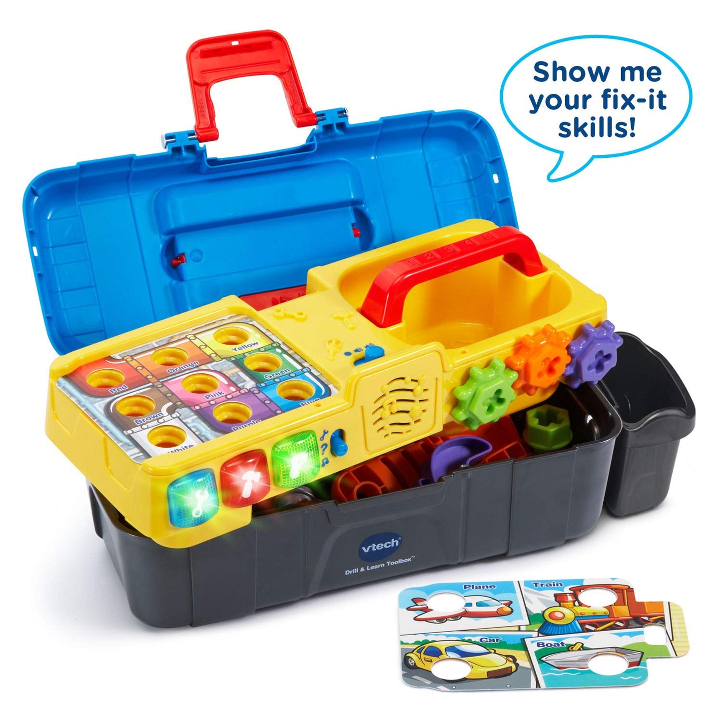 VTech Drill and Learn Toolbox - English Version 🍁 All In One Marketplace Canada