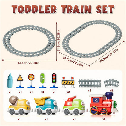 Dimoarch Electric Train Set for Toddlers 1 2 3 4 Year Old Boy Girl 🍁 All In One Marketplace Canada