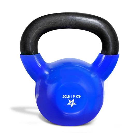 Yes4All Vinyl Coated Kettlebell Weights – Great for Full Body Workout and Strength Training – Vinyl Kettlebell 20 lbs 🍁 All In One Marketplace Canada