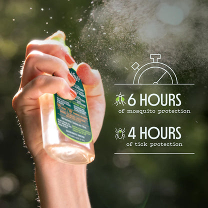 Murphy's Outdoors Mosquito & Tick Bug Repellent Spray, Oil of Lemon Eucalyptus for Skin and Outdoor Gear, 118mL Pump, 2-Pack