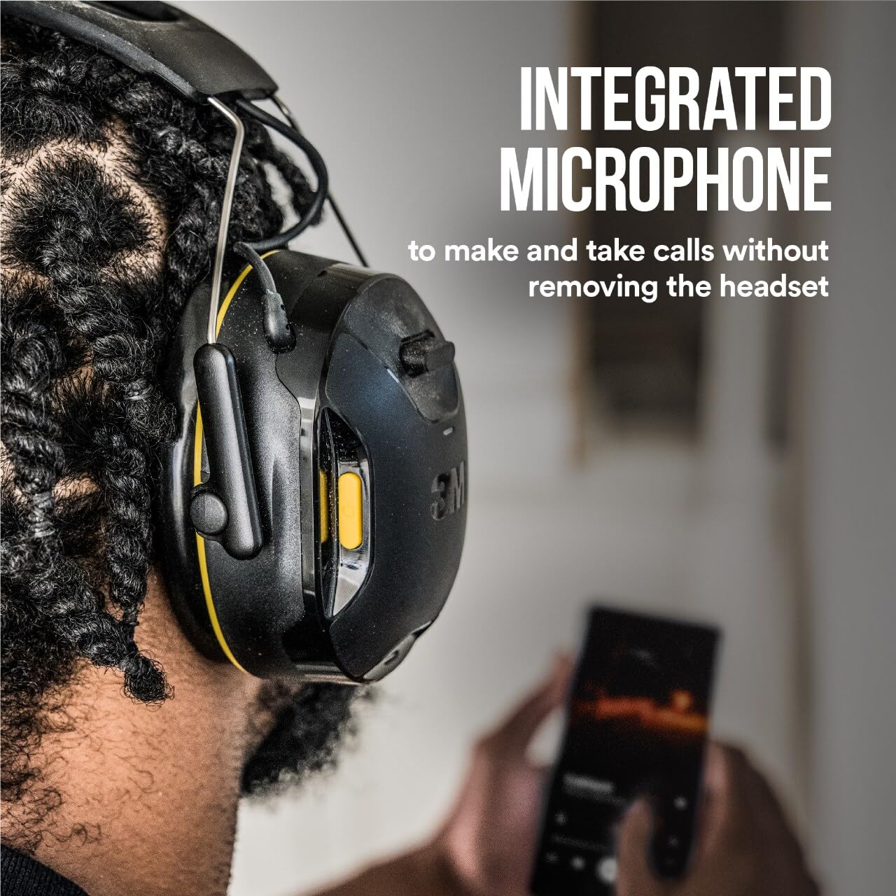 3M WorkTunes Connect Wireless Hearing Protector with Bluetooth Technology, Bluetooth Hearing Protection with a 26 dB Noise Reduction Rating - Available at All In One Marketplace Canada