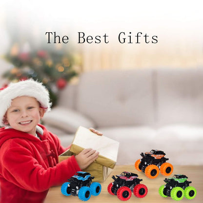 Monster Trucks for Boys Age 4-7, Toy Trucks for Toddlers 2-4 Years (4 Pack) 🍁 All In One Marketplace Canada