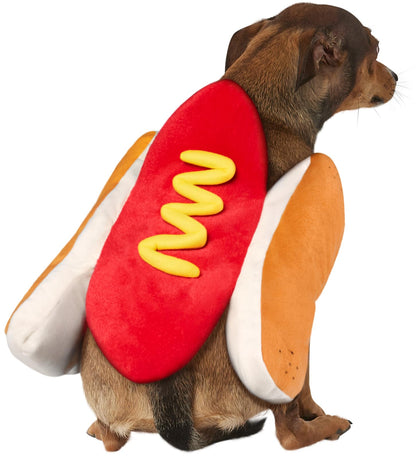 Costume pour animal de compagnie, collection Halloween Classics de Rubies Costume Co., taille M, hot-dog