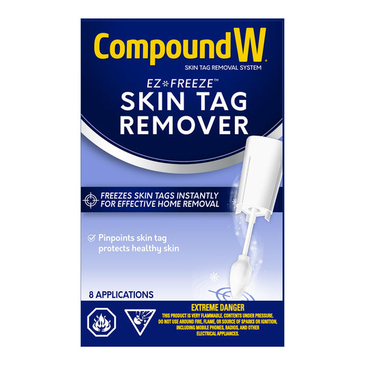 Compound W Skin Tag Remover System - At Home Skin Tag Removal Kit, 8 Freeze Applications