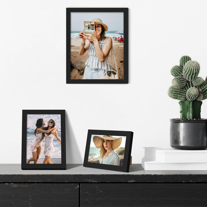 upsimples Picture Frames, 10 Pack Gallery Wall Frame Set,Black 🍁 All In One Marketplace Canada