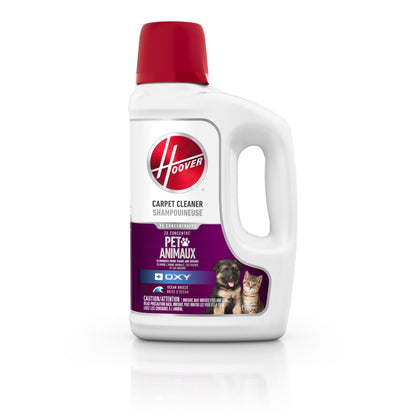 Hoover Oxy Pet Carpet Cleaner Solution, 50 oz., Ocean Breeze Scent, Deep Cleaning Carpet Shampoo Solution, Eliminates Urine Stains and Odors, Pair with Hoover Carpet Cleaner Machine, AH31955CA 🍁 All In One Marketplace Canada