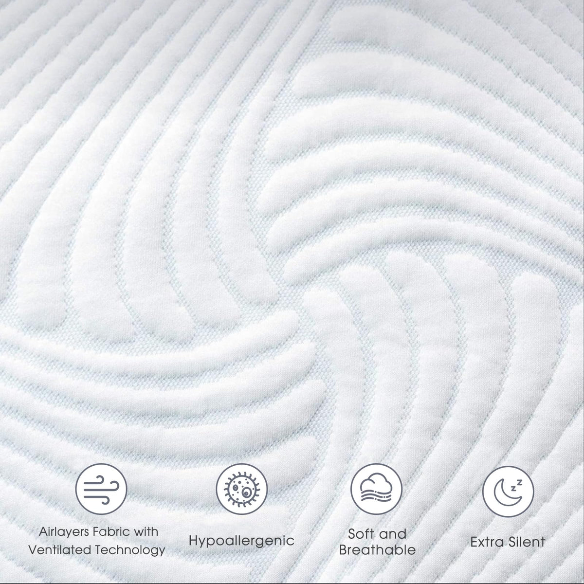 Heated Mattress Pad Queen, 3D Air Fabric, Preheat & Memory for Cold Winter 🍁 All In One Marketplace Canada