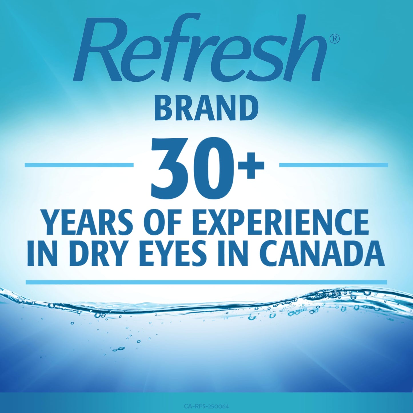Refresh Advanced Omega-3 Lubricant Eye Drops – Preservative-Free, Natural Omega-3 Oil for Long-Lasting Dry Eye Relief – 30 Single-Use Containers (0.4ml Each) - Total 12 mL - Available at All In One Marketplace Canada
