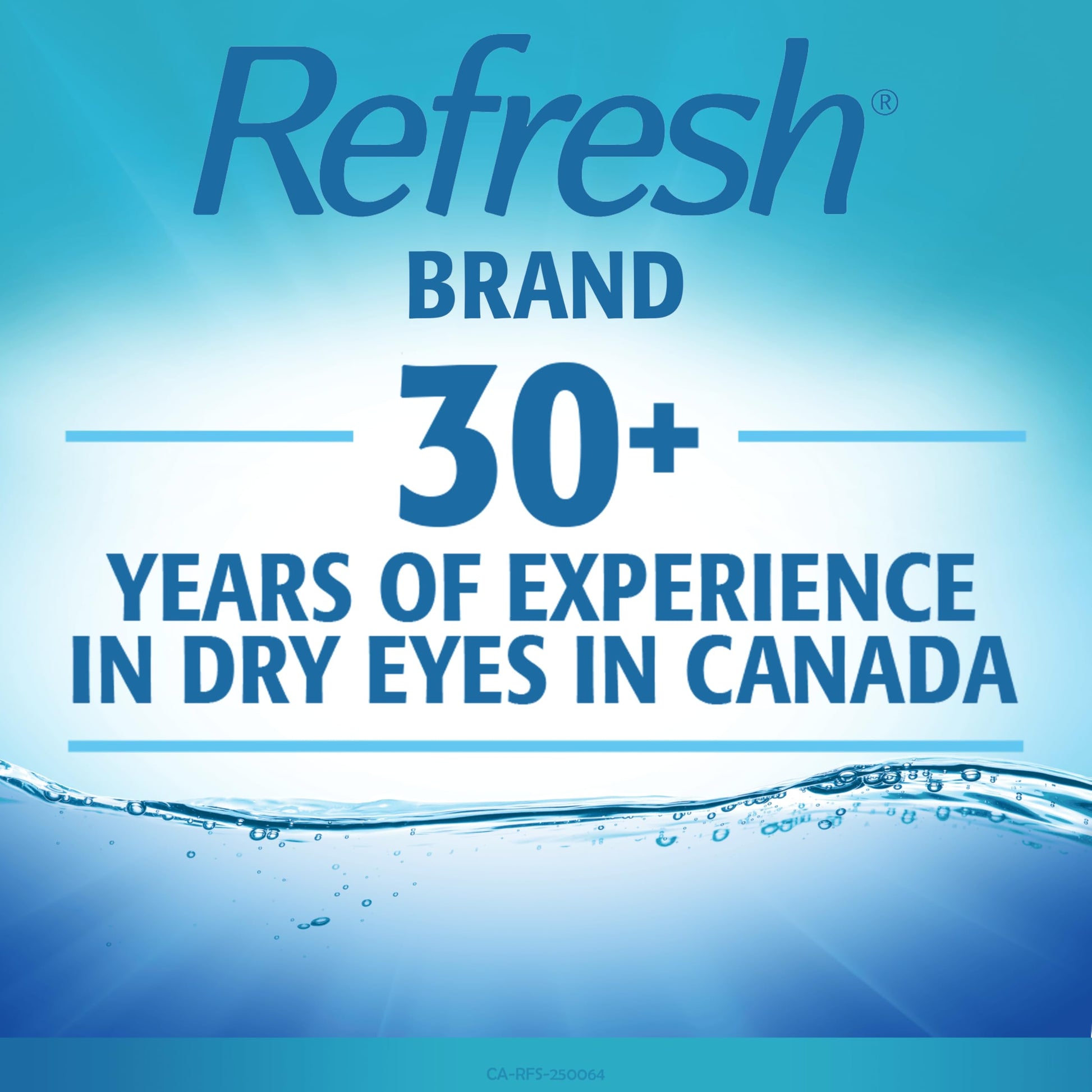 Refresh Advanced Omega-3 Lubricant Eye Drops – Preservative-Free, Natural Omega-3 Oil for Long-Lasting Dry Eye Relief – 30 Single-Use Containers (0.4ml Each) - Total 12 mL - Available at All In One Marketplace Canada