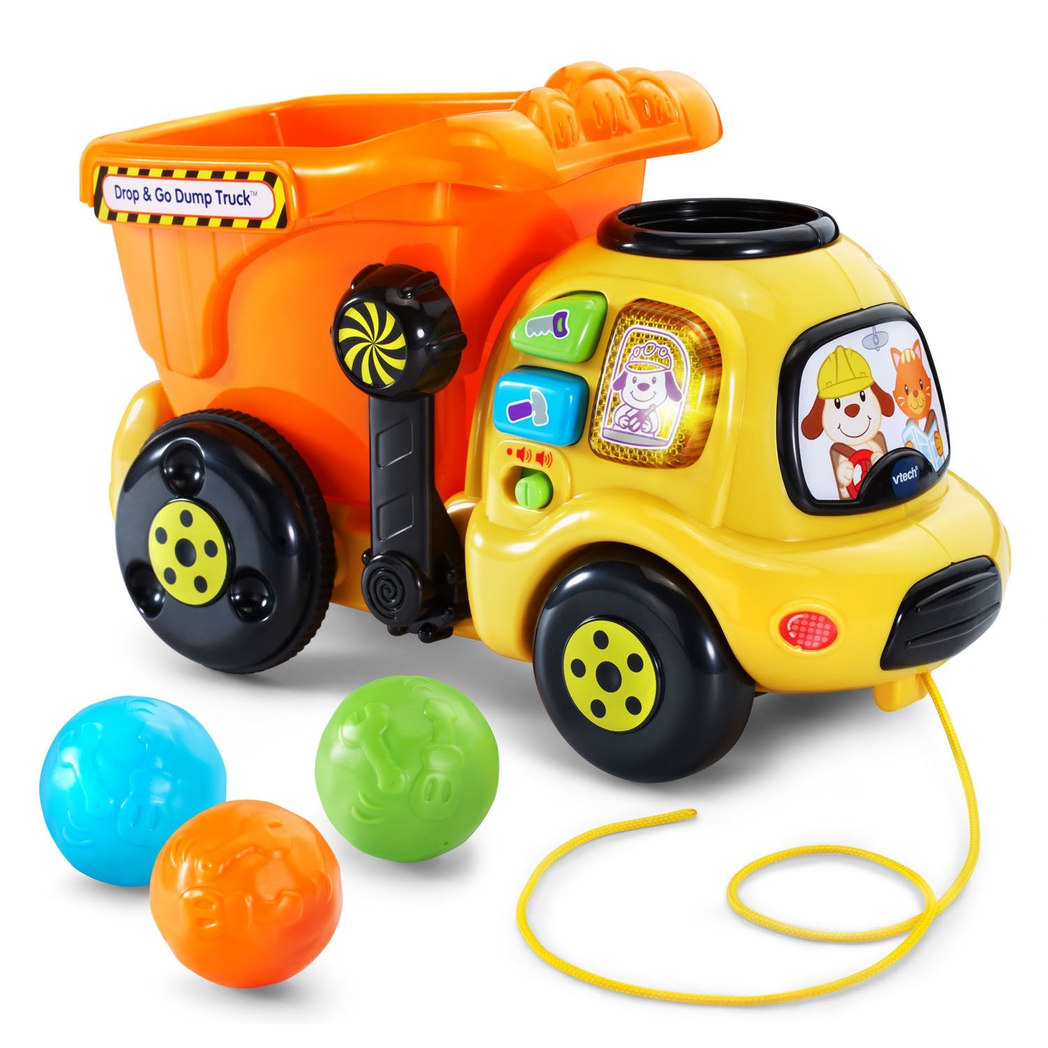 VTech Drop & Go Dump Truck - Orange VTech