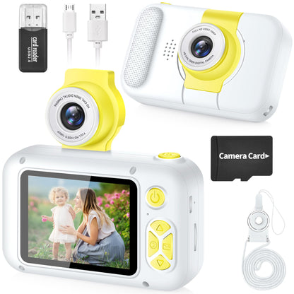 ARNSSIEN Kids Camera with Video,180°Flip Lens,2.4" Selfie Camera for Kids 🍁 All In One Marketplace Canada