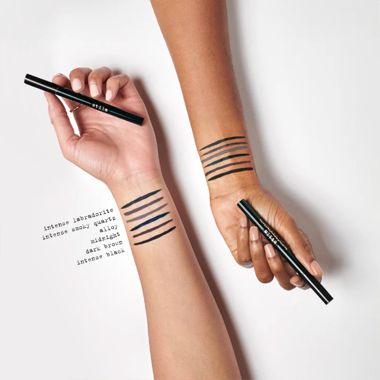 stila Stay All Day Waterproof Liquid Eye Liner, Original, Intense Black Stila
