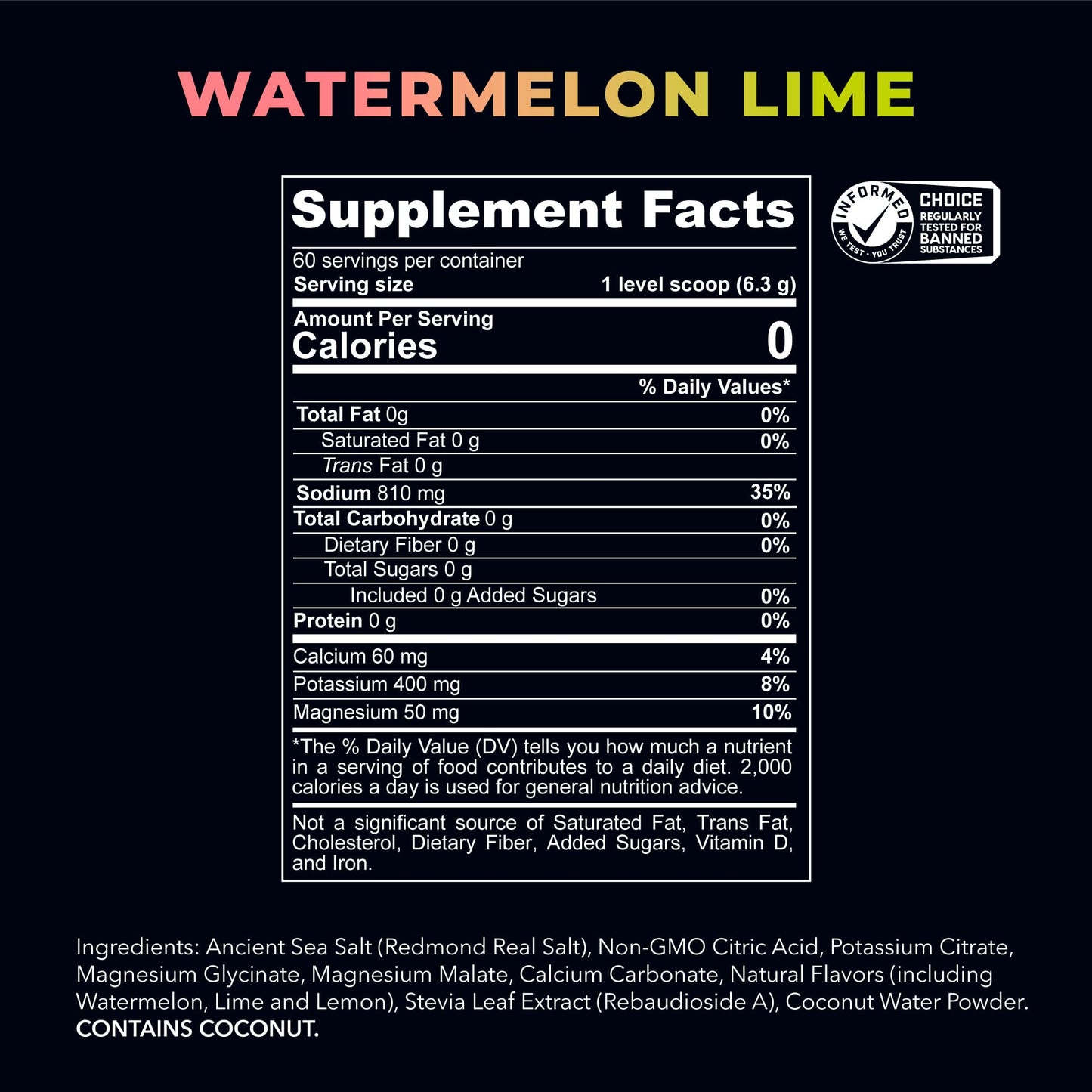 REDMOND Re-Lyte Electrolyte Drink Mix (Watermelon Lime) - Available at All In One Marketplace Canada