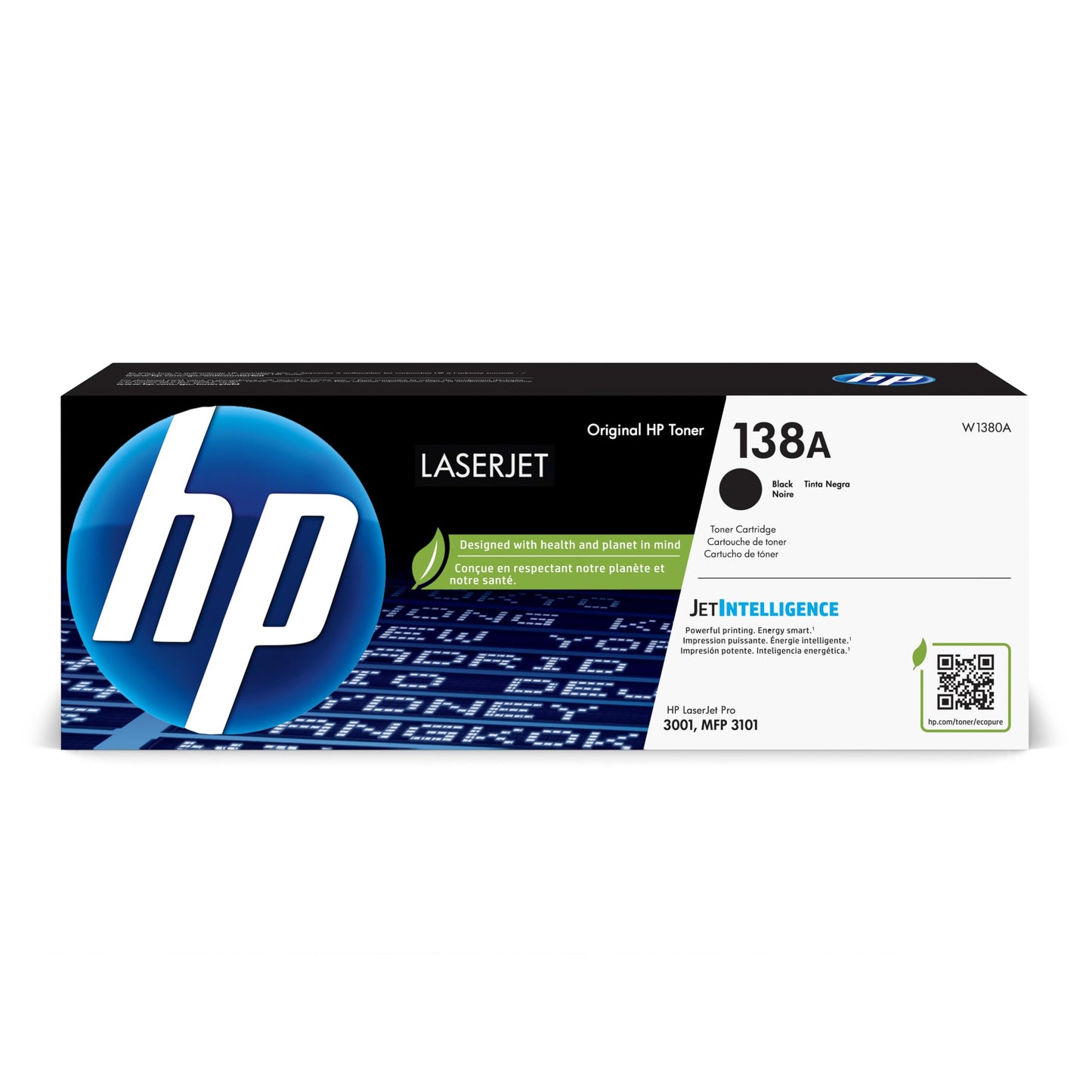 HP 138A LaserJet Toner Cartridge - Original Yield - Black HP