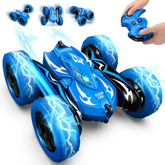 2.4GHz RC Car Toys for Boys 3-9, vicia 4WD Stunt Car with Double-Sided 360°Rotating Remote Control Cars for Kids Car Toys for 3 4 5 6 7 8 9 10 12 Year Old Boy Gifts Birthday Christmas 🍁 All In One Marketplace Canada