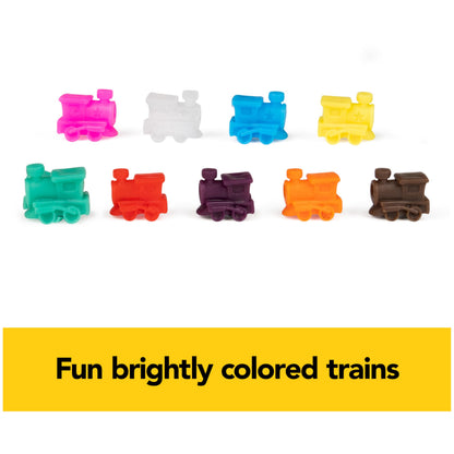 Spin Master Games, Mexican Train Dominoes Set in Aluminum Carry Case, Includes Colorful Trains for Fun-Filled Family Game Night, for Kids & Family, 2-8 Players, for Ages 8 & Up 🍁 All In One Marketplace Canada
