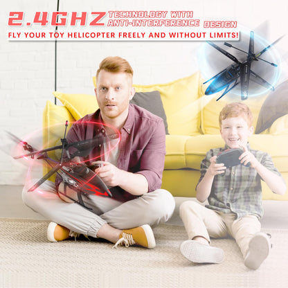 Remote Control Helicopter for Kids with 30-Minute Flight Time, LED Light Effects, Altitude Hold, One-Key Takeoff/Landing, for Boys and Girls Ages 6+, Perfect Christmas and Birthday Gifts 🍁 All In One Marketplace Canada