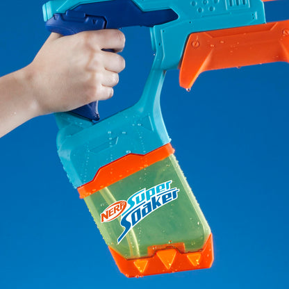 Nerf Super Soaker Dunk-Fill 2-Pack, 2 Water Blasters, Easy Instant Fill Tanks, Just Dunk & Go, 10.1 Fluid Ounce Tanks, Water Toys, Ages 6+ Nerf