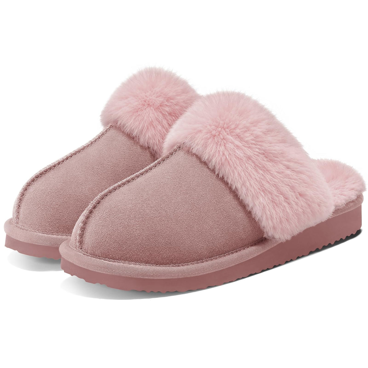 Litfun Fuzzy Memory Foam Slippers for Women Indoor Outdoor House Shoes 🍁 All In One Marketplace Canada