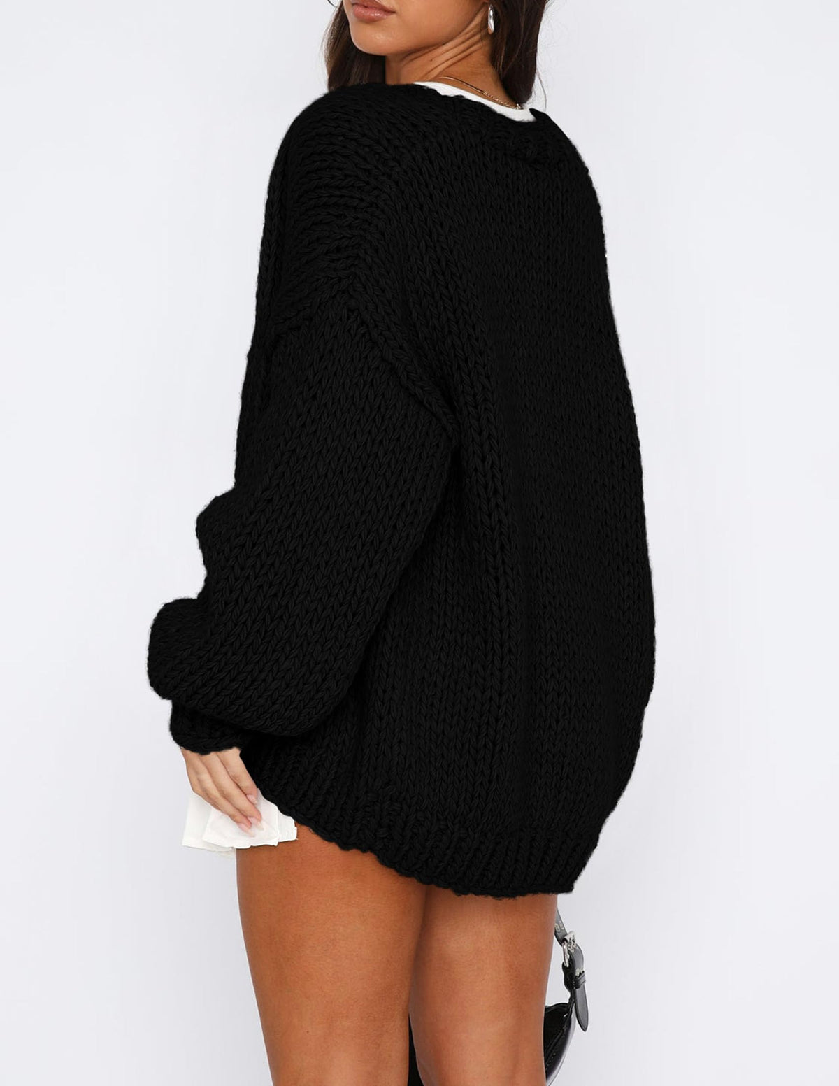 PRETTYGARDEN Cardigan Sweaters for Women Trendy Fall Fashion Black,S 🍁 All In One Marketplace Canada