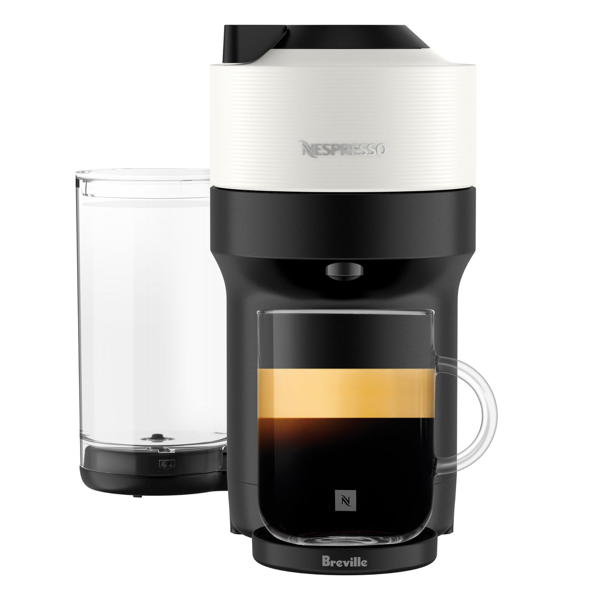 Nespresso Vertuo Pop+ Pod Coffee & Espresso Machine White
