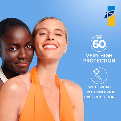 Garnier Ombrelle Sport Endurance Sunscreen Lotion, SPF 60, Body Sunscreen, Broad Spectrum UVA & UVB Sun Protection, Suitable for Sensitive Skin, Water and Sweat Resistant, Non-Greasy, 231ml
