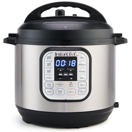 Instant Pot Duo 7-in-1 Electric Pressure Cooker, Slow Cooker, Rice Cooker, Steamer, Saute, Yogurt Maker, Warmer & Sterilizer, Includes App With Over 800 Recipes, Stainless Steel, 6 Quart - Available at All In One Marketplace Canada