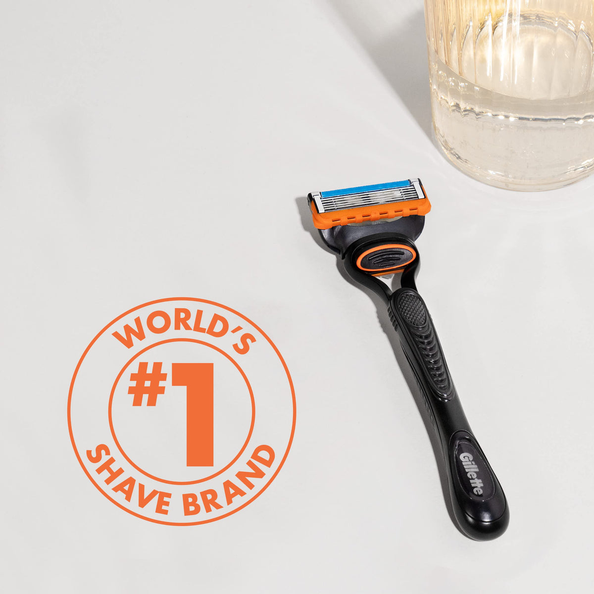 Gillette Fusion5 Mens Razor, Includes 1 Handle, 7 Razor Blade Refills