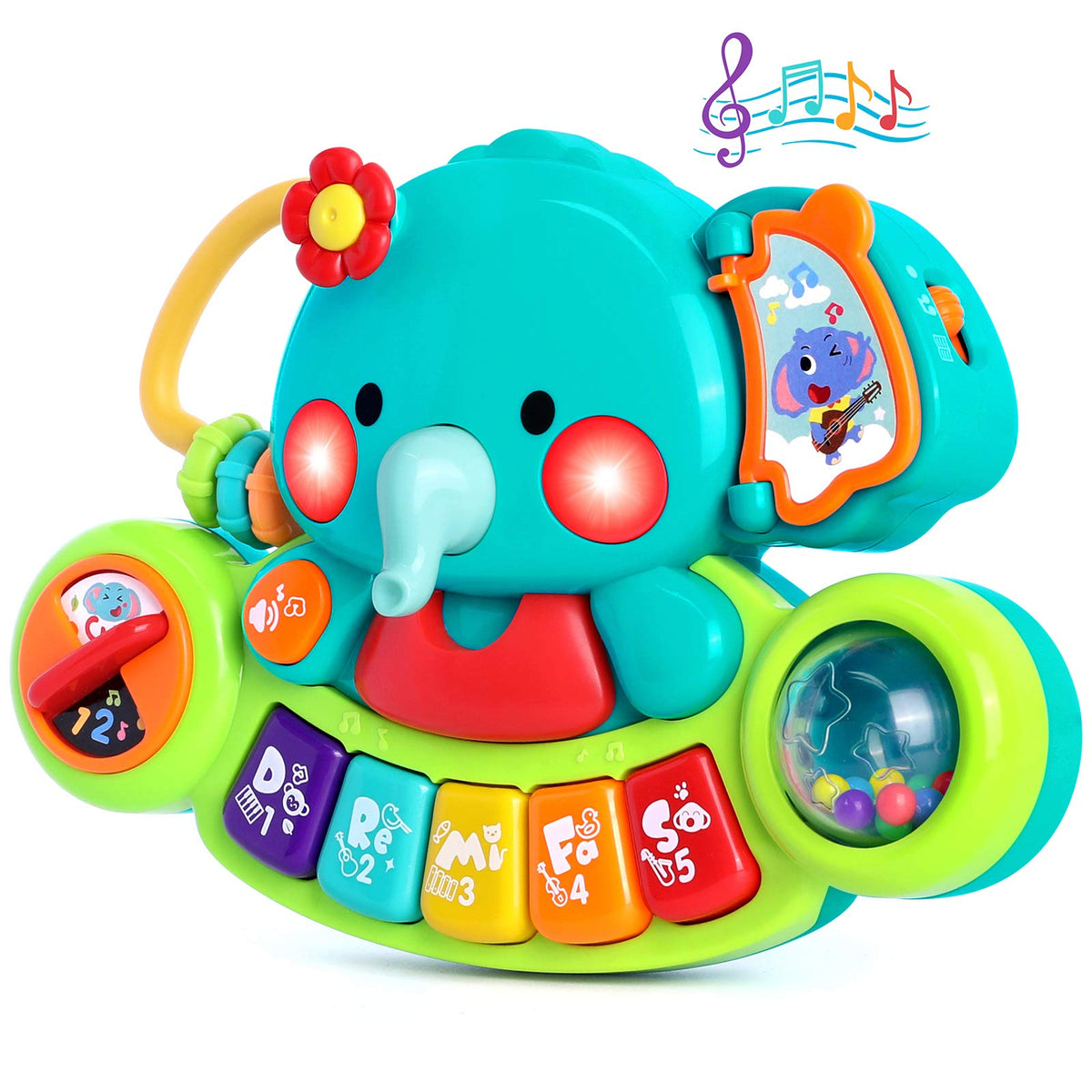 Baby Piano Toys 6-12 Months, Elephant Piano Keyboard Newborn & Infant Toys 🍁 All In One Marketplace Canada