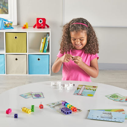 Numberblocks MathLink Cubes 1-10 hand2mind