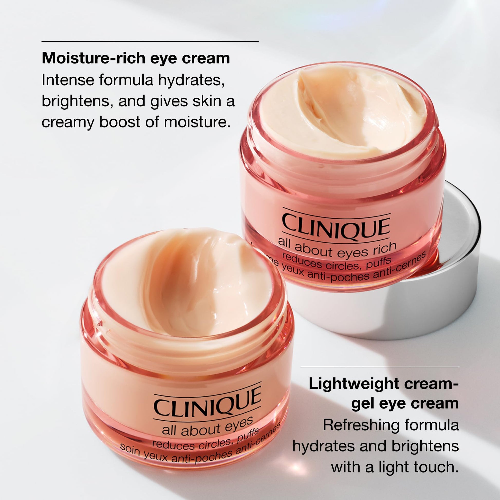 Clinique All About Eyes Rich Eye Cream For Dark Circles With Hyaluronic Acid | Hydrating, Brightening + Depuffing, 30ml Clinique