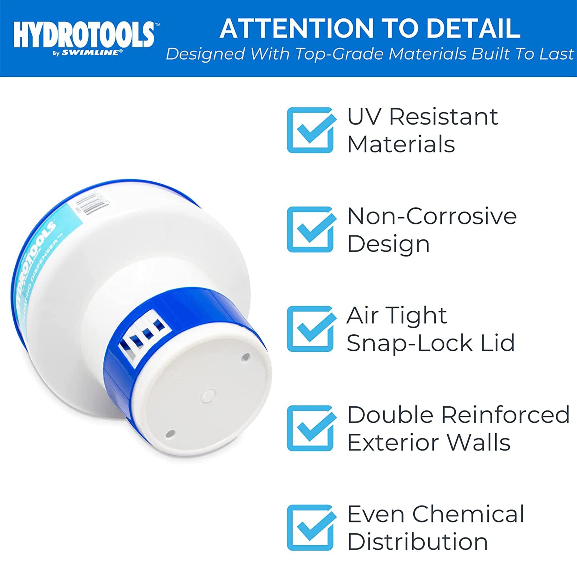 Solstice by International Leisure Products Hydro Tools 8725 Adjustable Floating Pool Dispenser