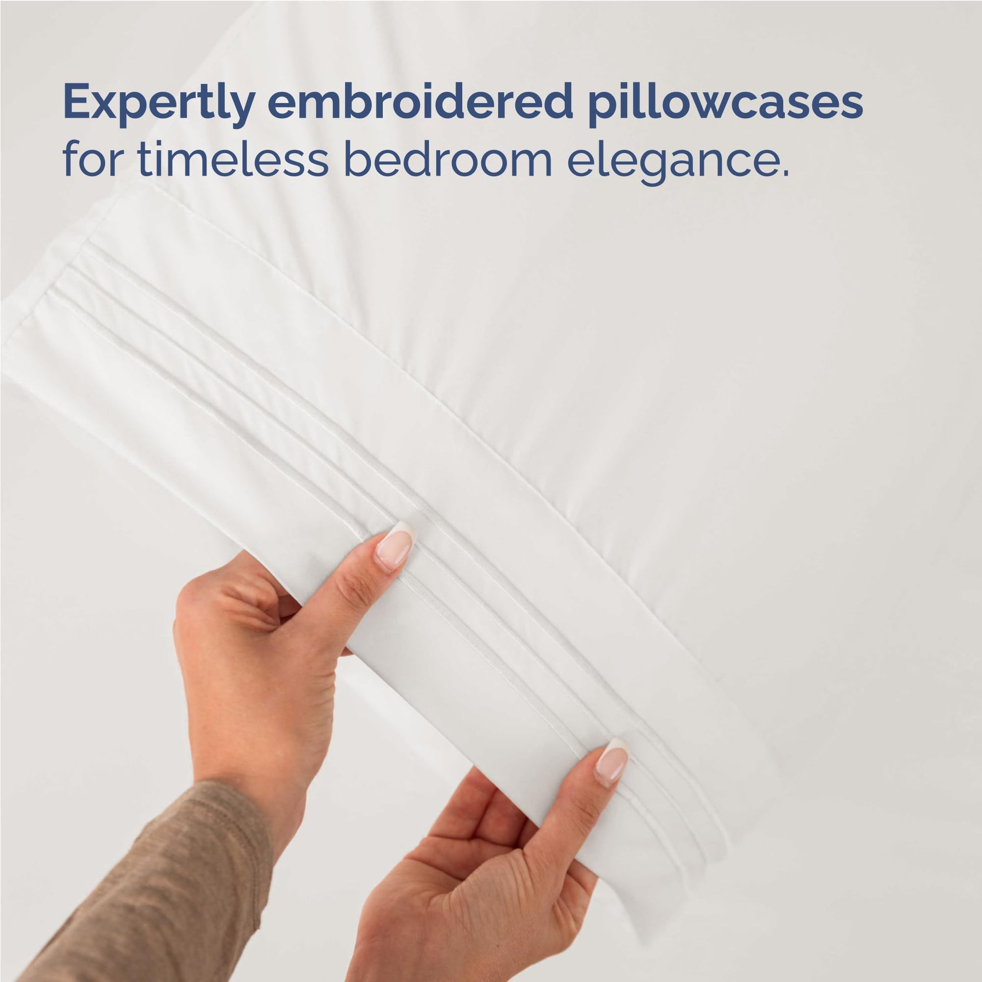 Full Size 4 Piece Sheet Set - Comfy Breathable & Cooling Sheets - Hotel Luxury Bed Sheets for Women and Men - Deep Pockets, Microfiber, Extra Soft & Wrinkle Free - Antique White Oeko-Tex Bed Sheet Set