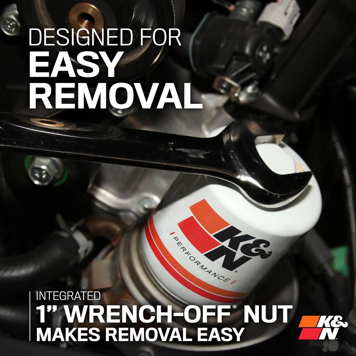 K&N HP-1004 Performance Wrench-Off Oil Filter