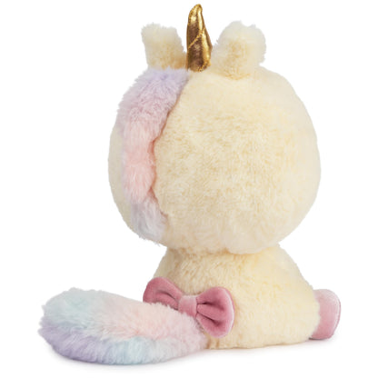 GUND Sanrio Hello Kitty Unicorn Plush Toy, Premium Stuffed Animal for Ages 1 and Up, Yellow, 6” GUND