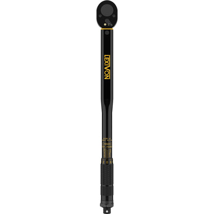 LEXIVON Torque Wrench 1/2-Inch Drive Click 10~150 Ft-Lb/13.6~203.5 Nm (LX-183)