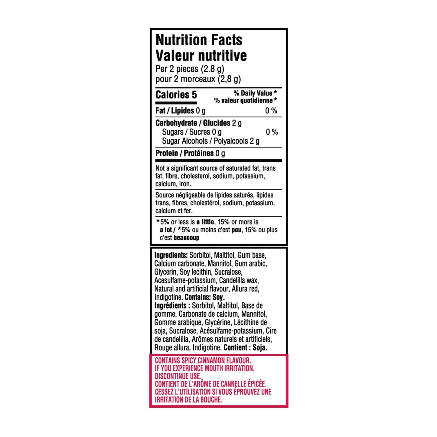 Dentyne Fire Sugar-Free Gum Bubble Gum, Cinnamon, 12 Pack (12 Pieces Each)
