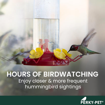 Perky-Pet 8-Ounce Window Mount Hummingbird Feeder 217 Perky-Pet