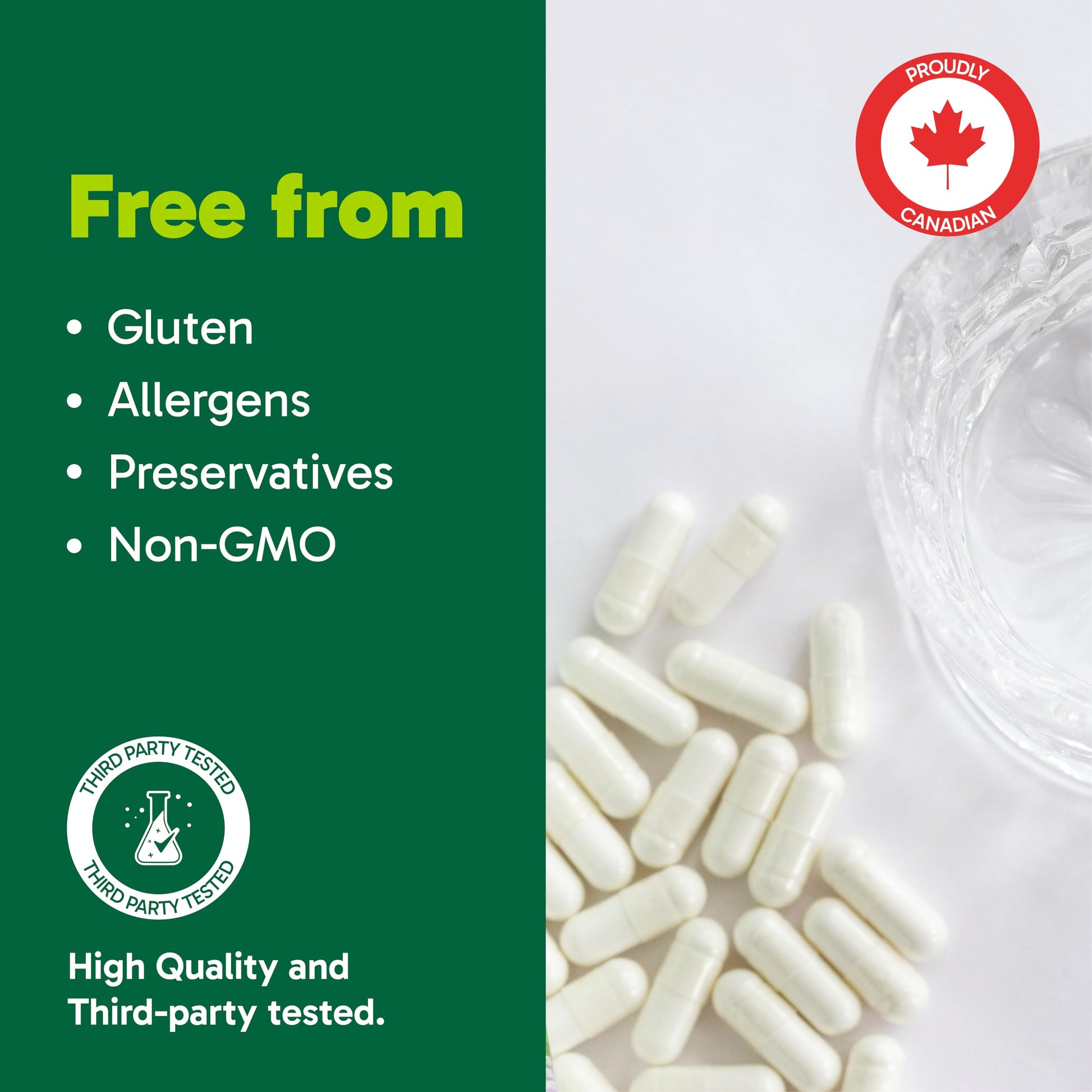 Organika Canadian-Made Advanced B-Complex 110mg- Energy and Immunity Support, Methylated B-Vitamins for Enhanced Absorption- 60vcaps - Available at All In One Marketplace Canada