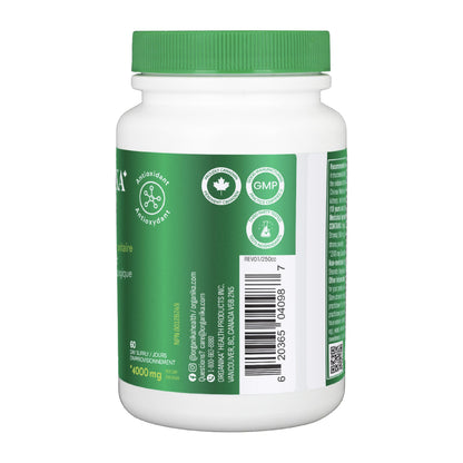 Organika Cordyceps Mushroom- Organic 500mg 4:1 Extract- Immune Support, Antioxidant Support- 120vcaps