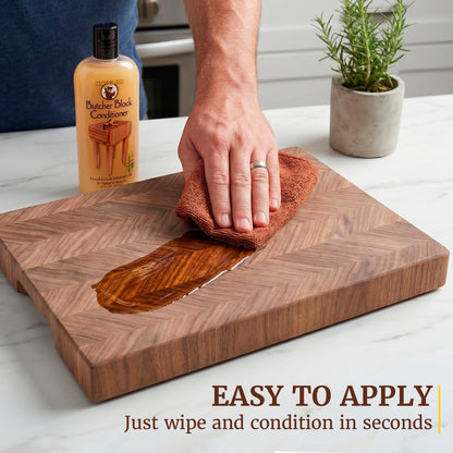 Howard BBC012 Butcher Block Conditioner, 12-Ounce HOWARD